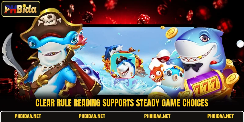 Clear rule reading supports steady game choices