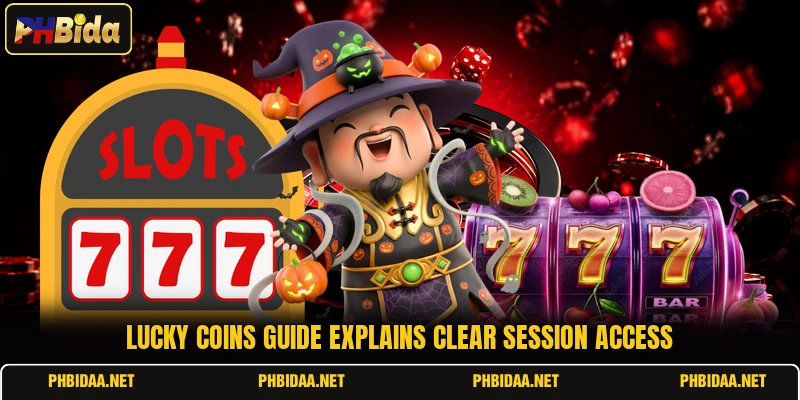 Lucky Coins guide explains clear session access
