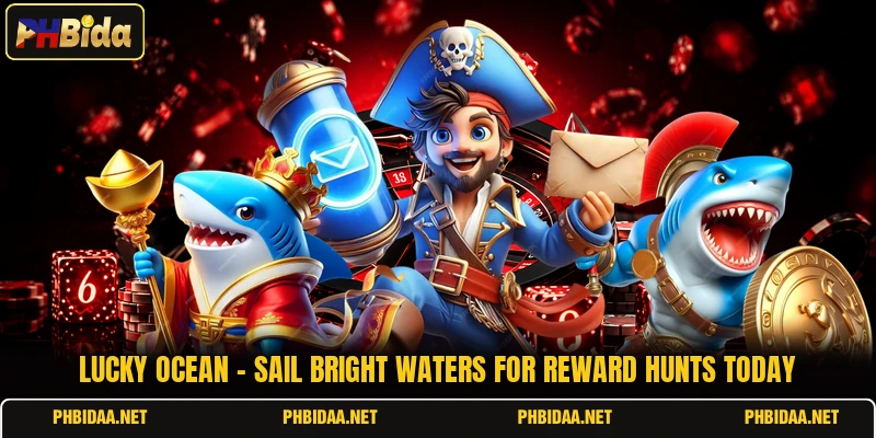 Lucky Ocean - Sail Bright Waters For Reward Hunts Today