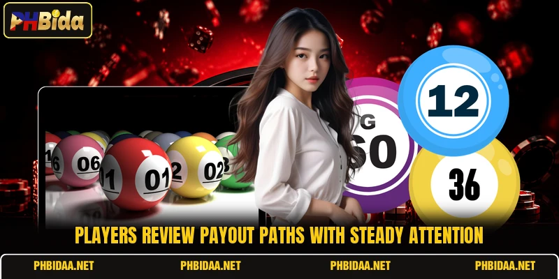 Players review payout paths with steady attention