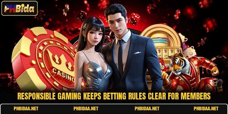 Responsible gaming keeps betting rules clear for members