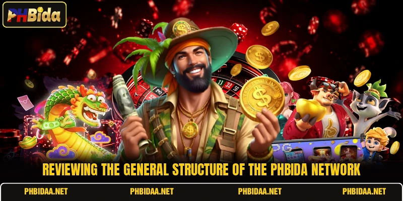 Reviewing the general structure of the PHBida network