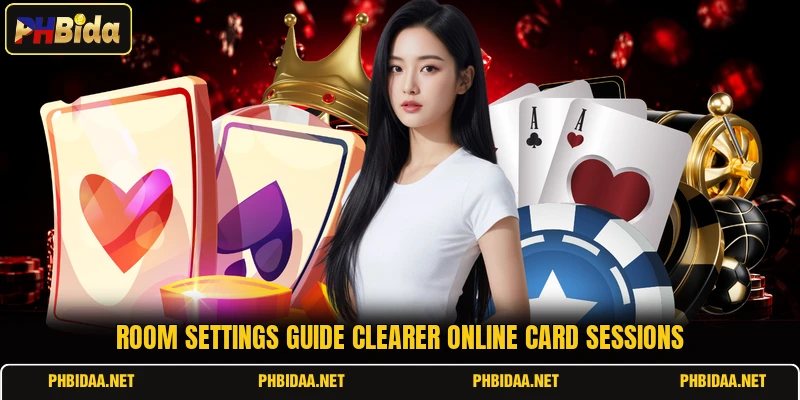 Room settings guide clearer online card sessions