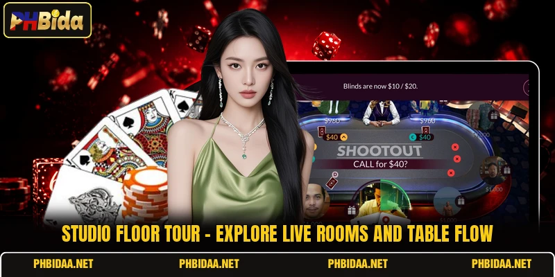 Studio Floor Tour - Explore Live Rooms And Table Flow