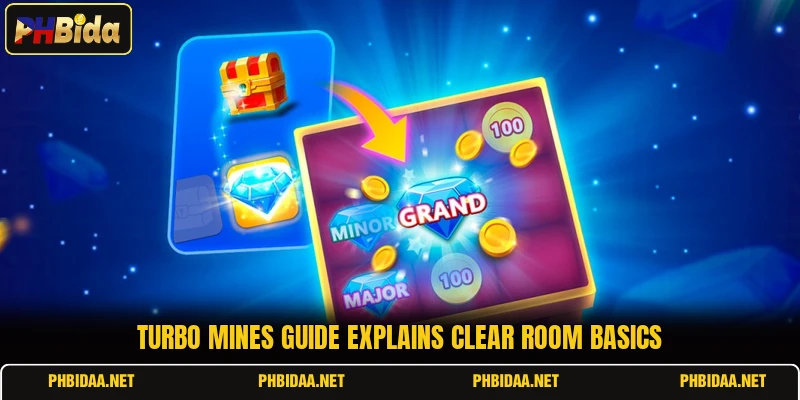 Turbo Mines guide explains clear room basics