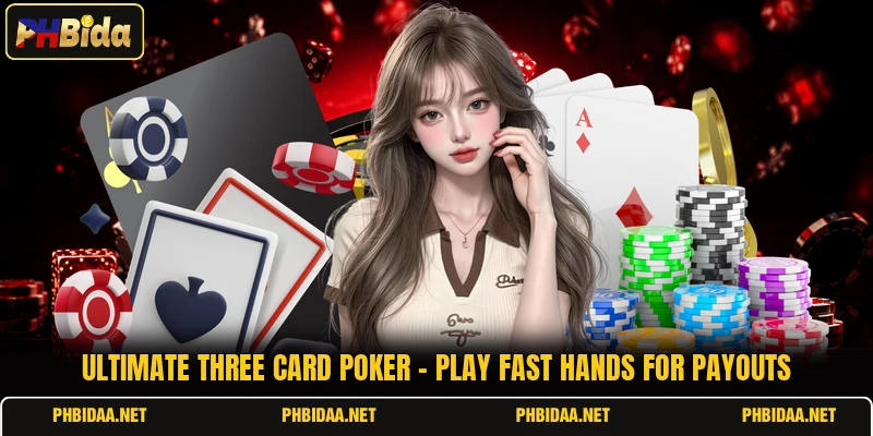 Ultimate Three Card Poker - Play Fast Hands For Payouts